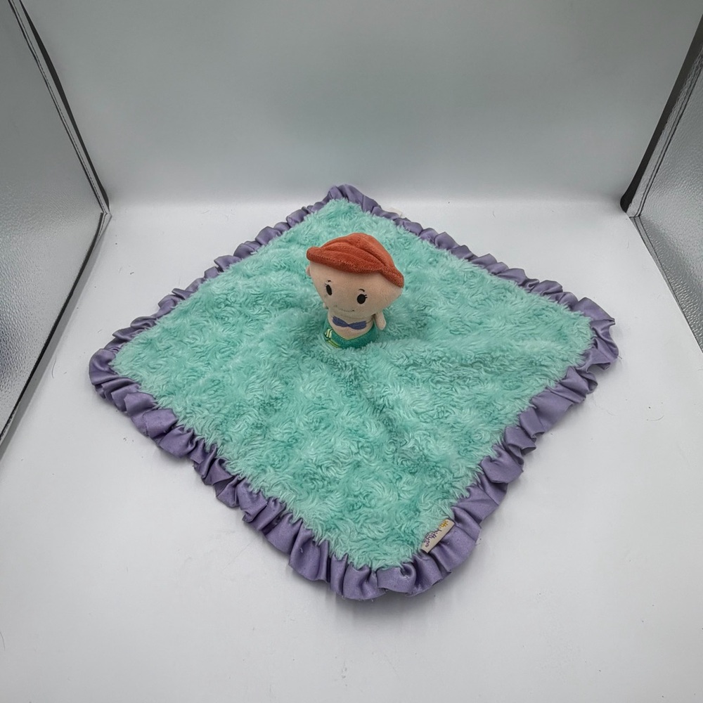 Hallmark Itty Bittys Little Mermaid Ariel Lovey Disney Baby Security Blanket